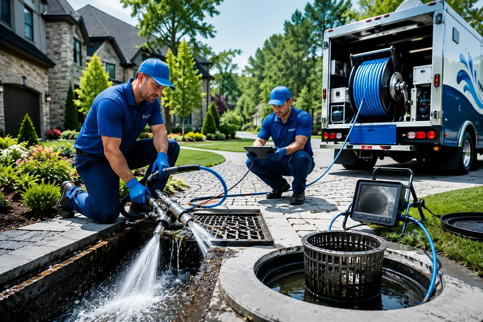 Local outdoor drain cleaning professionals in Fowlerton, IN
